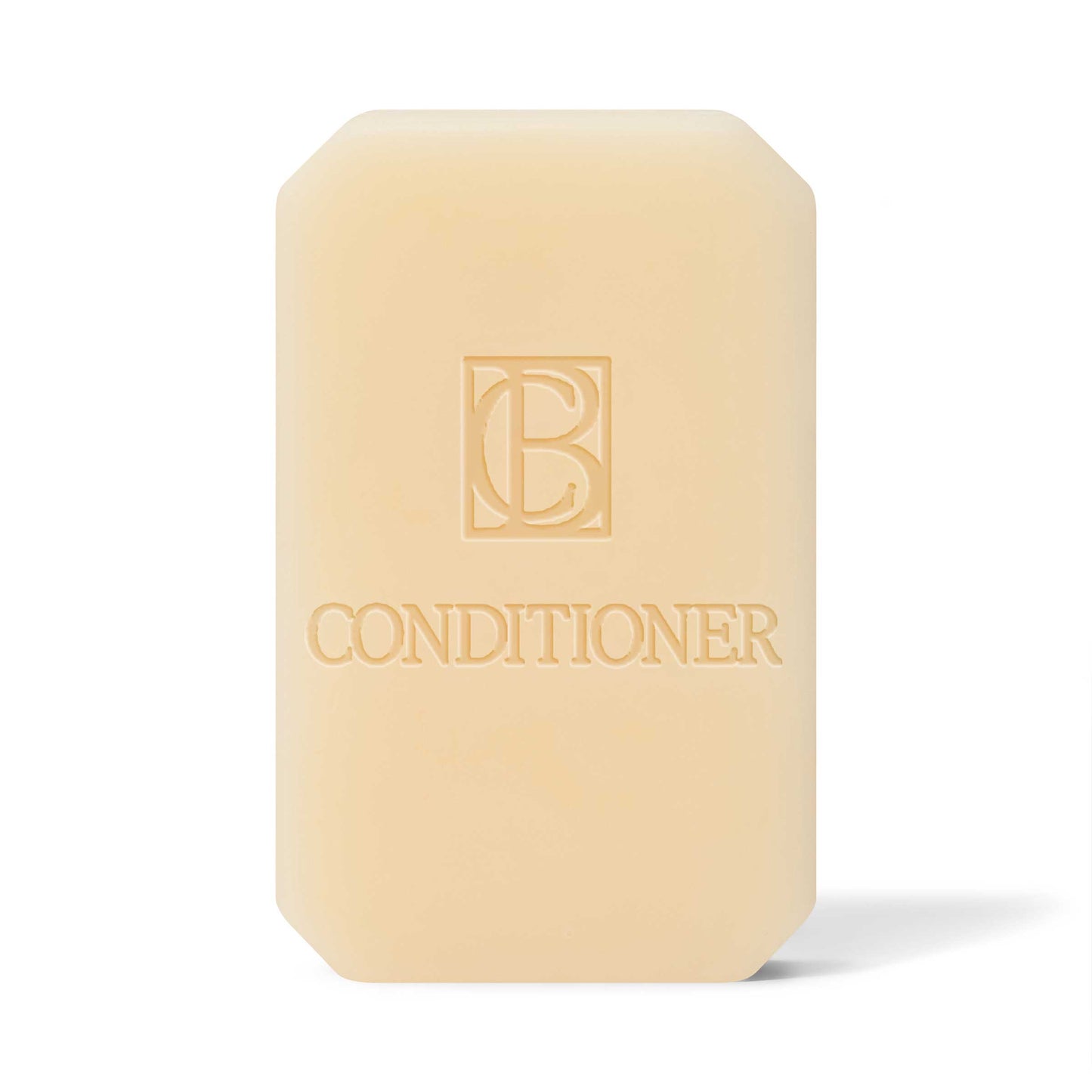 Hyaluronic+ Solid Conditioner Bar, a plastic free hair care solution, rich in cocoa butter for soft, nourished hair.
